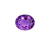 Arwacraft Pierre améthyste 7 carats certifiée originale avec certificat de laboratoire pierre naturelle Katela/Kathela/Jamunia, violet pour homme et femme avec laboratoire - Certificate-B09VDT95MRNAMZ