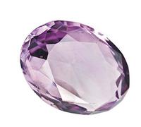Arwacraft Pierre d'améthyste naturelle 7,25 Ratti / 6,65 carats certifiée en laboratoire - Améthyste naturelle de qualité supérieure (Katela/Kathela) Rashi Ratna - Pierre précieuse en vrac