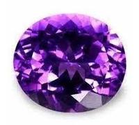 Arwacraft Pierre d'améthyste originale certifiée 8,25 Ratti avec certificat de rapport de laboratoire Pierre naturelle Katela/Kathela/Jamunia pour homme et femme, violet (|2075|-B0C81W1LMRNAMZ