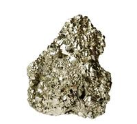Arwacraft Pierre de pyrite naturelle brute | grappe rugueuse | Pyrite péruvienne pour la guérison | Vastu | Cadeaux | Attire la richesse et la chance (130 à 150 g environ) -B0CFHRYRMRNAMZ