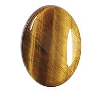 Arwacraft Pierre œil de tigre 6 carats - Terre naturelle extraite de qualité Aa+ - Certifié en laboratoire - Oeil de tigre - Pierre précieuse chitti en vrac - B0BW9J67MRNAMZ, Small, Gemme