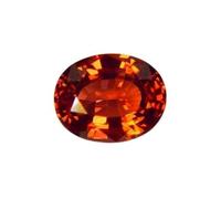 Arwacraft Pierre naturelle gommée 10,25 carats - Grenat hessonite certifié A1+ - Qualité supérieure - B0C7N5GPMRNAMZ