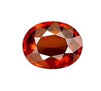 Arwacraft Pierre naturelle gommée 7,25 carats - Grenat hessonite certifié A1+ - Qualité supérieure - B0C4HJJ1MRNAMZ