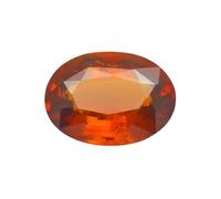 Arwacraft Pierre naturelle gommée 9,25 carats - Grenat hessonite naturel certifié A1+ - Pierre précieuse de qualité - B0D2P1F8MRNAMZ