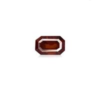 Arwacraft Pierre naturelle gommée 9,25 Ratti / 8,42 carats - Grenat hessonite certifié A1+ - Avec certificat de laboratoire - B0D2NZJ3MRNAMZ