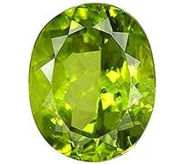 Arwacraft Pierre naturelle péridot originale 11,37 carats 12,25 Ratti certifiée verte astrologie Rashi Ratan pour homme et femme S-B0CK2M37MRNAMZ