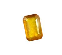 Arwacraft Pierre précieuse naturelle non chauffée non traitée 2,25 Ratti 1,85 carat Aaa Saphir jaune naturel Pukhraj pour homme et femme S-B0C6DTJSMRNAMZ