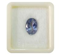 Arwacraft Saphir bleu 5,25 Ratti 4,50 carats - Pierre précieuse non chauffée et non traitée - Pierre précieuse certifiée Rashi Neelam Ratan - Pour homme et femme (testé sur le labeur) -B0CVGMV4MRNAMZ
