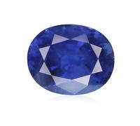 Arwacraft Saphir bleu naturel 3,25 Ratti 2,27 carats avec carte certifiée en laboratoire, pierre de saphir bleu naturelle, pierre précieuse originale Neelam/Nilam pour homme et femme S-B0CM3Z3FMRNAMZ