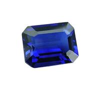 Arwacraft Saphir bleu naturel 4,25 Ratti 3,37 carats avec carte certifiée en laboratoire, pierre de saphir bleu naturelle, pierre précieuse originale Neelam/Nilam pour homme et femme S-B0CM3Z2NMRNAMZ