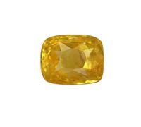 Arwacraft Saphir jaune 5,25 Ratti / 4,75 carats non chauffé non traité certifié naturel Pukhraj Stone-B0CM5XFMMRNAMZ