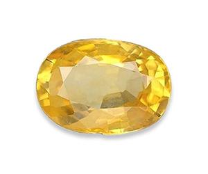 Arwacraft Saphir jaune de Ceylone de 5,25 Ratti - 4,45 carats - Non chauffé - Non traité - Pierre précieuse naturelle certifiée originale - B0CKWGT4MRNAMZ