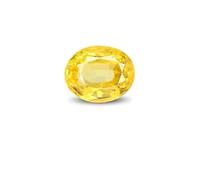 Arwacraft Saphir jaune Pukhraj Srilanka 7,25 Ratti 6,45 carats non chauffé non traité de qualité Ceylan - Pierre précieuse naturelle certifiée Aaa+ - B0CWHBDJMRNAMZ