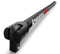Arwealxs Poignée Articulée 1/2'', Clé à Douille de 60cm, Clé de Force avec Tête Rotative à 180°, Manche Articulée avec Bille de Détente à Ressort, Barre de Disjoncteur est en Acier au Chrome-molybdène