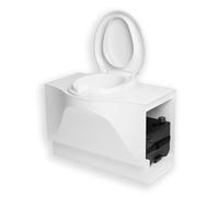 Arwinger WC à Cassette - Modèle de Rechange - pour Thetford C400 - ABS/Plastique/polyéthylène - Blanc/Noir - 67 x 40 x 51 cm - 9,5 kg