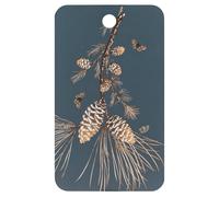 Åry Home Planche à découper Pine Cone 20x34cm Thunder blue