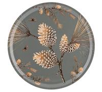 Åry Home Plateau Pine Cone Ø 38cm Moss grey