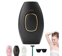 ARYA LUSH IPL Pulse • Épilateur à Lumière Pulsée ,Système rapide et efficace pour une peau lisse et soyeuse au quotidien (Noir)