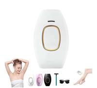 ARYA LUSH IPL Pulse・Pulsed Light Hair Removal, épilation indolore, épilateur lumière pulsée pour hommes femmes,5 niveaux d'énergie 2 modes,visage corps bikini aisselles, peau soyeuse efficace (White)