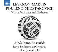 Aryeh Levanon Levanon/Martin/Poulenc/Shostakovich: Works for Pianos And... (CD)