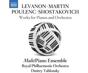 Aryeh Levanon Levanon/Martin/Poulenc/Shostakovich: Works for Pianos And... (CD)