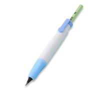 ARYIMYDP 1 pièce Aide-écriture enfant, grip de crayon en silicone, conception ergonomique à 3 doigts, protège-mine rétractable, pour stylo et crayon, parfait pour les petits écoliers