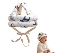 ARYIMYDP 1 Pièces Casque Bébé Anti-Choc 360°, Respirant Casque Léger de Sécurité pour Bébé Qui Rampe et Marche, Confortable, avec Design Mignon de Cheval de Bois