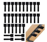 ARYIMYDP 30 pièces Serre Cable, Attache Cables Adhesif Réutilisables et Réglables, Gestion des Câbles Sur le Bureau, Aable Management pour Bureau, Cuisine, Chambre, Salle de Jeux Vidéo