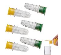 ARYIMYDP 6 Pièces Presse Agrume, Lemon Squeezer et Citrus Squeezer, Exprime-Agrumes en Plastique pour Cuisine Bar Camping Préparation de Cocktails