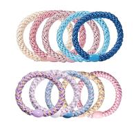 ARYIMYDP Bandes Cheveux Luxe 10 Pack, Matériau Respirant Résistant, Tressage Doux Sans Traction, Idée Cadeau Saint-Valentin Pour Fille Amie Épouse