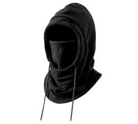 ARYIMYDP Cagoule Polaire Thermique Multifonctionnelle, Coupe-Vent et Respirante, avec Cache-col, Masque d'hiver pour Ski, Vélo, Moto, Course à Pied, Planche à Neige, Homme Femme, sous/sur Casque