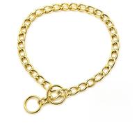 ARYIMYDP Collier Chaîne Canin Doré Acier Inoxydable, Chaîne Animal Doré, Accessoire Acier Toutou, Accessoire Canin, Chaîne pour Animal, pour Cadeau Déco Style Quotidien, Bijou Toutou