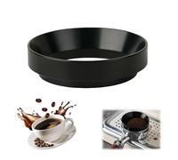 ARYIMYDP Entonnoir Doseur Café 58mm en Aluminium, Anneau Magnétique pour Plan de Travail Propre, Réduit les Pertes de Poudre, Idéal pour Extraction Uniforme et Tassage, Résistant à la Corrosion