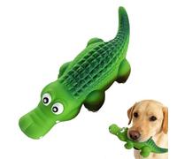 ARYIMYDP Jouet à Mâcher Pour Chien Crocodile, Jouet Indestructible Pour Chien de Taille Petite et Moyenne, Dentaire Antistress En Caoutchouc Naturel