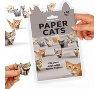 ARYIMYDP Kit Origami 3D pour 50 Chats en Papier, Papier Origami Prédecoupé avec Instructions Détaillées, Loisir Créatif DIY pour Adultes et Enfants, Idéal pour Décoration et Activité Anti-Stress
