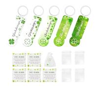 ARYIMYDP Lot de 5 porte-clés porte-bonheur, idéal comme cadeau d'adieu pour vos collègues, camarades de classe, amis et famille, convient aussi bien aux hommes qu'aux femmes.