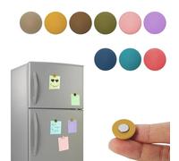 ARYIMYDP Lot de 9 Aimants Frigo Puissants - Autocollant Magnétique pour Tableau Blanc et Casiers, Design Courbe Élégant Cadeau Original