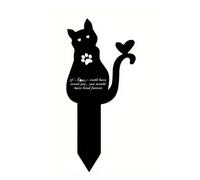 ARYIMYDP Plaque Commémorative en Acrylique pour Chat 23x10 cm - Pierre Tombale Imperméable pour Animaux, Décoration de Jardin pour Cimetière, Souvenir Durable pour Mascotte Disparue
