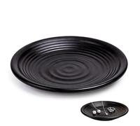 ARYIMYDP Vide Poche Décoratif Noir Mat, Anti-Traces de Doigts, Résistant à la Chaleur, Pour Clés Bijoux Friandises, Résistant aux Chocs & Lave-Vaisselle