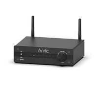 Arylic BP50 Bluetooth 5.2 aptX Préamplificateur audio pour la maison avec HDMI ARC, entrée Phono et GO Control APP Adaptateur audio avec DAC, sorties RCA pour récepteur AV.