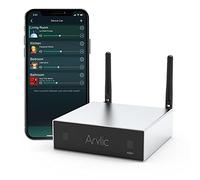 Arylic Up2stream A50+ Amplificateur WiFi et Bluetooth avec sortie AirPlay et caisson de basses, système stéréo TPA3116, audio synchronisé HiFi multipièce/multi-zones