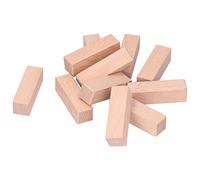 Arythia 11 Pcs Blocs De Bois Pour Sculpture, Matériau En Hêtre Naturel À Sculpter, Kit Brut Pour Débuter La Sculpture, Loisir Créatif Pour Adultes Et Enfants