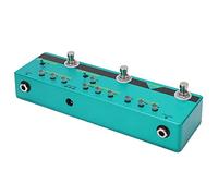 Arythia 5-en-1 Pédale Multi-Effets Guitare, True Bypass Buffer Pédale d'Effet Basse en Métal, Booster Guitare et Processeur de Signal, pour Électrique