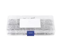 Arythia Assortiment de Vis M4 210 Pièces, Visserie Inox 304 à Tête Bombée Hexagonale, Kit Boulons M4 et Fixations Industrielles, pour Réparation Domestique, Construction
