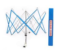 Arythia Dévidoir de Laine Parapluie, Bobinoir à Laine Manuel en Acier Inoxydable, Écheveaudoir Robuste avec Fixation Table, Accessoires Tricot pour Pelote et Fil