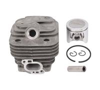 Arythia Kit Cylindre Piston SRM4300r, Ensemble Piston 40mm Robuste, Pièces Détachées -Bordure Haute Qualité, Cylindre Moteur Débroussailleuse pour Remplacement
