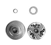 Arythia Kit Embrayage Tronçonneuse 288, Cloche d'embrayage 3/8-7T Robuste, Pignon 281XP de Remplacement, Pièces Détachées Tronçonneuse pour 281 288XP 181