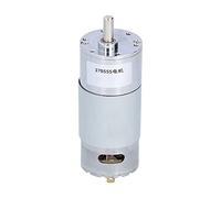 Arythia Moteur Réducteur 37B555, Moteur DC 24V à Vitesse Variable Noyau Cuivre Pur, Coque Zinguée, pour Machinerie Financière, Automatisation de Bureau, Serrures de Porte (Vitesse 600 tr/min)