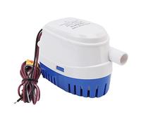 Arythia Pompe Automatique 12V Immersion Système avec Interrupteur à Flotteur, Pompe Compacte pour Bateau, Haute Efficacité Drainage De L'eau (24V)
