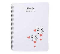 Arythia Porte-Partitions A4, Classeur Partitions 40 Vues, Dossier Partitions avec Pochette Musique Anti-Reflet, Cahier de Musique pour Piano, Orchestre et Chorale (Fit for W11226774)
